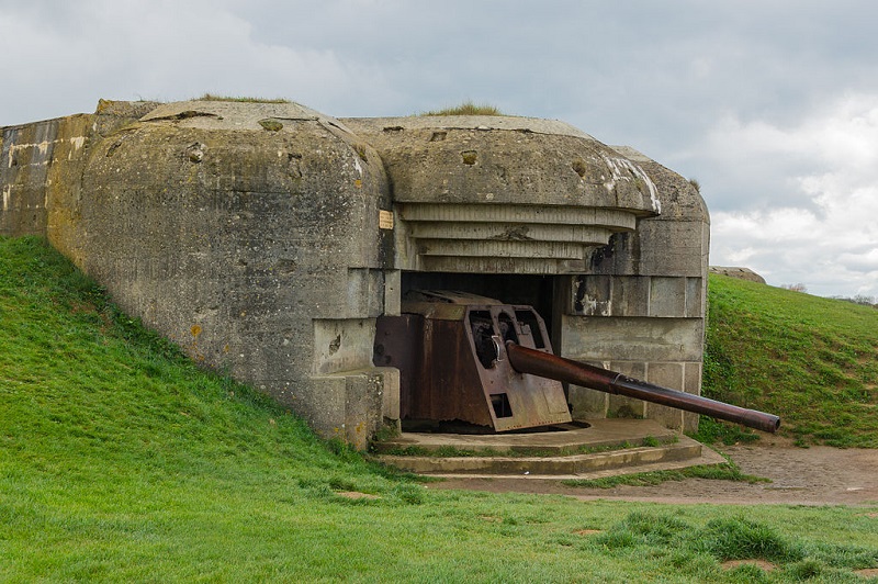 Artillerie Batterie in Longues sur Mer